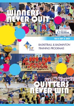 GMF Sports Program 2015, Sep - Oct 2015 (Season 5)