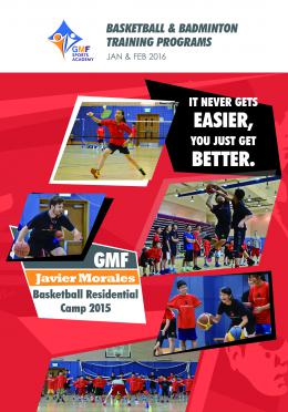 GMF Sports Program 2016, Jan - Feb 2016 (Season 1)