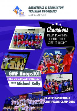 GMF Sports Program 2016, Mar - Apr 2016 (Season 2)